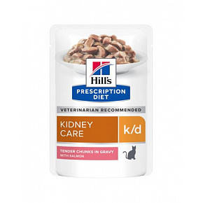 HILLS Diet Feline k/d CAPSICLE Lazac ÚJ 12x85 g