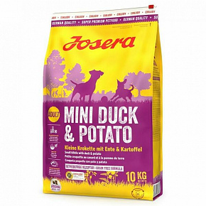 Josera Dog Mini Kacsa és Burgonya 10kg