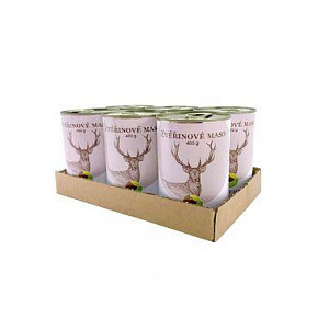 BOHEMIA Szarvashús saját levében SIX PACK6x400g BOHEMIA Szarvashús saját levében SIX PACK6x400g