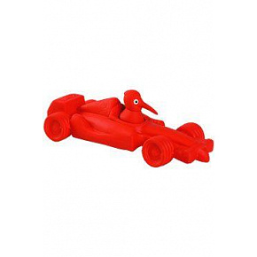 Kutyajáték FORMULA latex, nyikorgó, piros 19cm Kiwi Kutyajáték FORMULA latex, nyikorgó, piros 19cm Kiwi