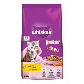 Whiskas Dry Junior csirkehússal 1,4kg Whiskas Dry Junior csirkehússal 1,4kg