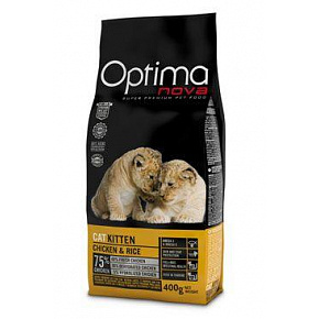 Optima Nova Cat Kitten Csirke&Rizs 2kg Optima Nova Cat Kitten Csirke&Rizs 2kg