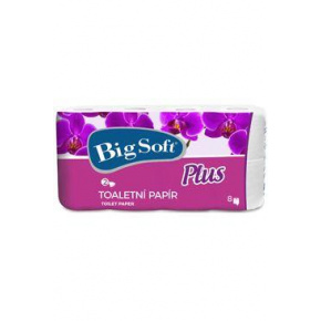 WC-papír Big Soft illatosított 2V fehér 7+1db