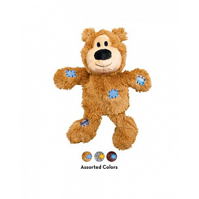 Játék Kong Kong Dog Wild Knots Teddy Bear rángatható, csipogtatóval, poliészter, XS Játék Kong Kong Dog Wild Knots Teddy Bear rángatható, csipogtatóval, poliészter, XS