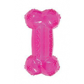 Kutyajáték csont BONE TPR POP 12cm rózsaszín Zolux Kutyajáték csont BONE TPR POP 12cm rózsaszín Zolux