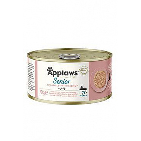 Applaws Cat konz. Senior Jelly tonhal lazaccal 70g