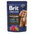 Brit Premium Dog Fillets Gravy Bárány&Zöldborsó 85g