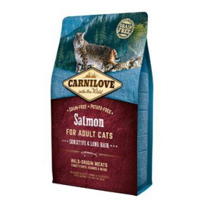 Carnilove Cat Salmon felnőtteknek Sensitive & LH 2kg