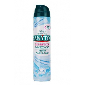 SANYTOL fertőtlenítő frissítő.levegő hegyi illattal 300ml