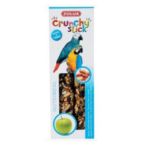 Crunchy Stick papagáj papagáj mogyoró / alma 2db Zolux