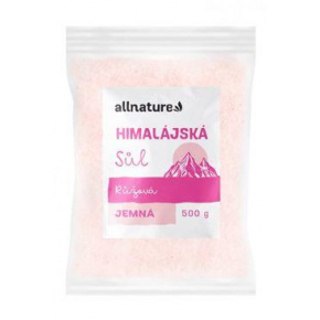 Allnature himalájai só rózsaszín finom 500g