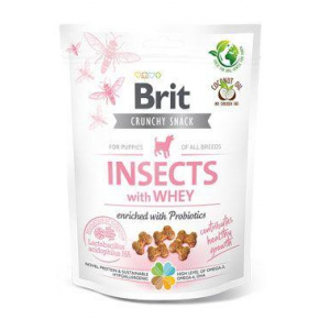 Brit Care Dog Crunchy Crack.Insec.Puppy Whey Prob 200g