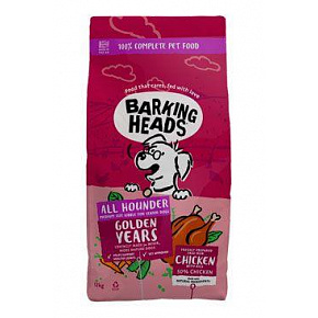BARKING HEADS All Hounder Golden Years csirke 12kg BARKING HEADS All Hounder Golden Years csirke 12kg