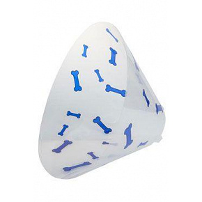 Védő nyakörv BUSTER műanyag Csont kék 30cm Védő nyakörv BUSTER műanyag Csont kék 30cm