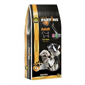 Puffins Dog Adult Csirke 15kg Puffins Dog Adult Csirke 15kg
