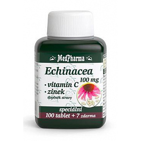 Echinacea 100mg+vit.C+cink 100+7 tabletta ingyen  MedPharma