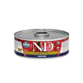 N&D CAT QUINOA Adult Digestion Bárány és édeskömény 80g