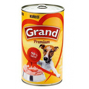 GRAND Dog konz. Prémium baromfi 1300g