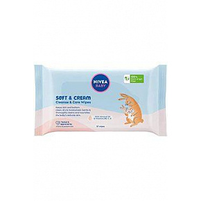 Nivea Baby tisztítótörlőkendők Soft&Cream 57db