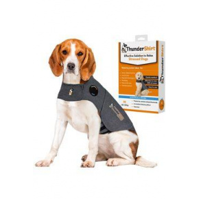 Nyugtató ThunderShirt mellény kutyáknak szürke M