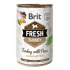 Brit Friss kutyakonzerv pulyka borsóval 400g
