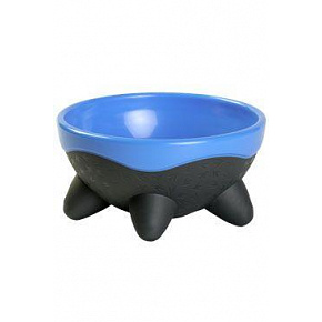 Műanyag kutyatál UFO 750ml kék Kiwi Műanyag kutyatál UFO 750ml kék Kiwi