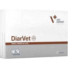 VetExpert DIARVET Kis Kutya/Macska 6 kapszula.