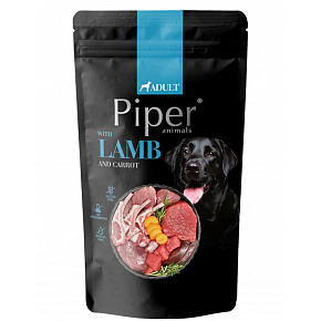 NEW PIPER bárányhússal és répával, kutyáknak tasak 150 g