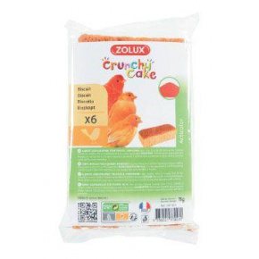 Keksz madár CRUNCHY CAKE ACTICOLOR 6db 75g Zolux kekszek