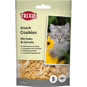 Cookies, csirkés és garnélás macskakeksz, 50 g
