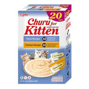 Churu Macska BOX Kölyökmacska Változat Tonhal&Csirke 20x14g