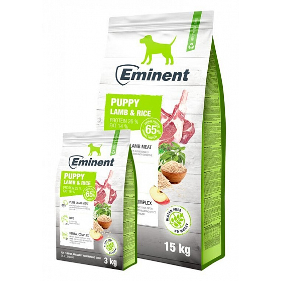 Eminent Dog Puppy Bárány&Rizs 3kg