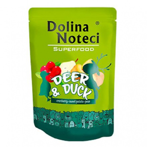 DOLINA NOTECI SUPERFOODS szarvas és kacsa kapszula kutyáknak 300 g