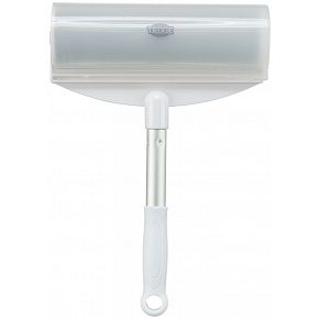 XXL textil szőrtelenítő henger 20 × 30 cm, szilikon, fehér/szürke