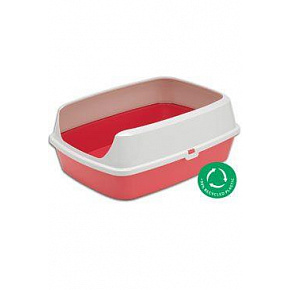 WC macska MARYLOO 50 cm magas peremmel, korall színű WC macska MARYLOO 50 cm magas peremmel, korall színű