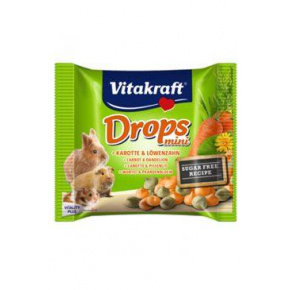 Vitakraft minden rágcsáló poch. Carotties mini cseppek 40g