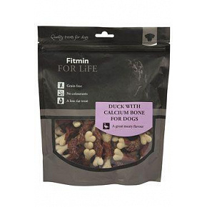 Fitmin FL kutyaeledel csomag. Treats Kalciová csont kacsával 400g Fitmin FL kutyaeledel csomag. Treats Kalciová csont kacsával 400g
