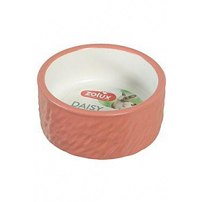 Miska keramická DAISY hlodavec 100ml terakota Zolux