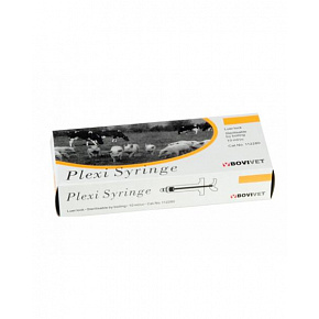 BOVIVET PLEXI fecskendő, luer-lock, 10 ml