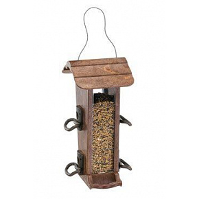 Kültéri műanyag etető JOK 21 dekor fa FP