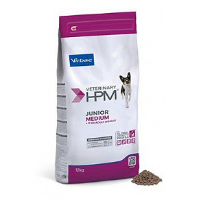 VET HPM Junior Dog Special Medium 12kg ÚJ