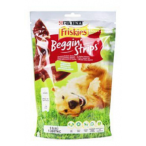 Friskies kutyacsemege Snack Beggin Strips bacon 120g Friskies kutyacsemege Snack Beggin Strips bacon 120g