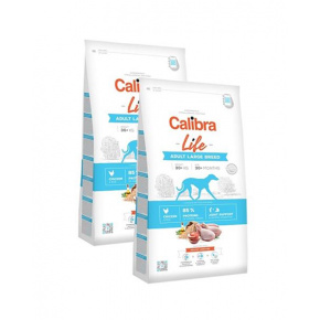 Calibra Dog Life Adult nagytestű csirke 12 kg