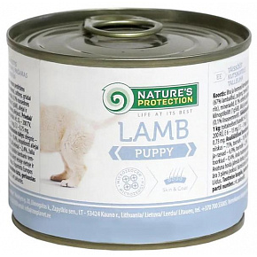 Natures P KONZERVA dog puppy lamb 200 g
