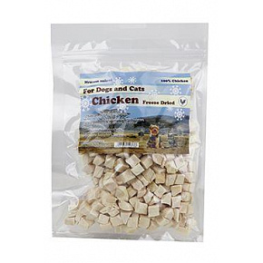 Csemege Fagyasztva szárított csirkemell kockák 85g