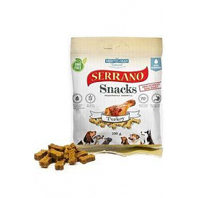 Serrano Snack kutyáknak-Pulyka 100g