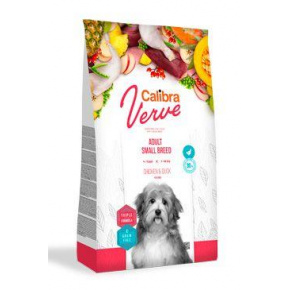 Calibra Dog Verve GF Adult Small csirke és kacsa 1,2kg