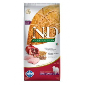 N&D LG DOG Adult óriás csirke és gránátalma 12kg