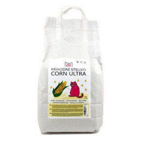 Rebel Cat természetes, csomós alom Corn Ultra 7l