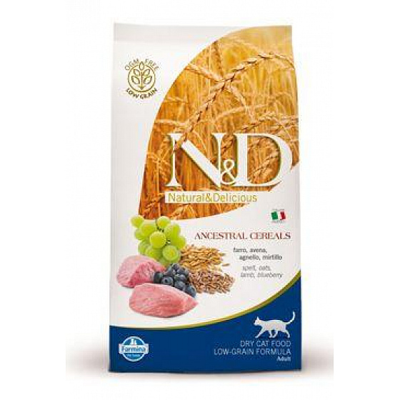 N&D LG CAT Adult Bárány & Áfonya 300g